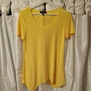 Slinky Brand Yellow Short Sleeve Top XS 🩷🩷🩷